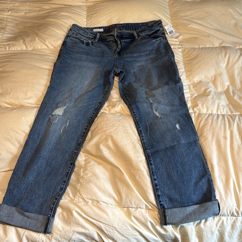 Kut from the Kloth size 14 boyfriend jeans